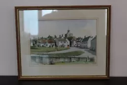 Buy Ted Ramsdale  Finchingfield  Watercolour Painting Local Artist Essex • 8.99£