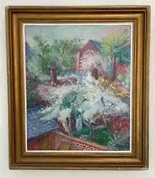 Buy Alicia Boyle (1908-1997) - Oil Painting - Flowery April 1945 • 1,650£