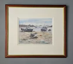 Buy Framed Coastal Watercolour Painting - Low Water, Isles Of Scilly - Bryan Baines • 39.99£