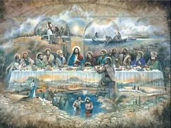 Buy Diamond Painting - Full Drill - 50 X 40 Cm - Last Supper~ Stock In China • 13.21£