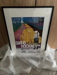 Buy A Bigger Picture David Hockney Royal  Academy Of Arts Poster Framed • 60£