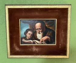 Buy Alan Paske Original Oil Painting Saint Matthew With Angel (Young Boy), Signed • 182.05£