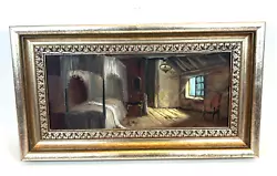 Buy Deborah Jones Original Oil Painting, Lovely Frame, Bedroom Still Life • 420.12£