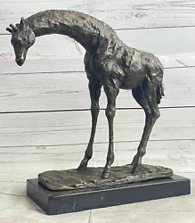 Buy Milo Bronze Giraffe Sculpture Figure Signed Classic Wildlife Art Lost Wax Method • 232.93£