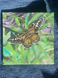 Buy Cavas Acrilic Painting  Butterfly  • 15£
