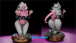 Buy DBZ DnD Thicc Android Girl Unpainted Fanart Sexy Hot Anime Figure Resin Mini • 7£