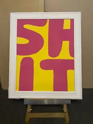 Buy David Shrigley - Canvas On Board Framed Picture Art Print Sht - Large Size • 44.95£