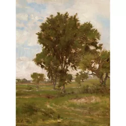 Buy Inness The Elm Tree C1880 Painting Canvas Wall Art Print Poster • 13.99£
