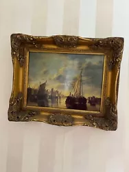 Buy Carvers & Gilders Sailing Boats Print , Ornate Frame X 2  • 90£