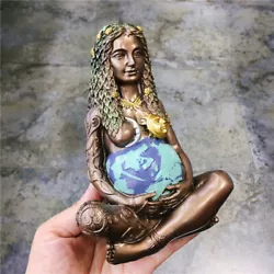 Buy Mother Earth Goddess Garden Ornament Statue Figurine Outdoor Sculpture Art Decor • 9.47£