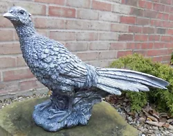 Buy Pheasant Garden Ornament Statues Sculpture Outdoor Figurine Resin Pewter Effect • 21.38£