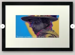 Buy Bob Dylan Art Print By Hey Citizen. Limited Edition 2/10 • 35£