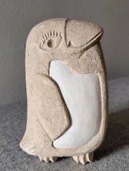 Buy VTG 1975 KILANDER Sand Cast Pottery PUFFIN/Penguin WALL ART Sculpture SIGNED  • 40.84£