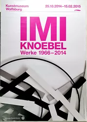 Buy German Original Exhibition Poster 2014 - Imi Knoebel Works 1966-2014 * Art Print • 64.58£