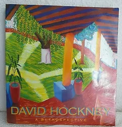 Buy David Hockney. A Retrospective. Published USA. 1988.PB. Book Of Paintings. • 18£