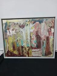 Buy Modern Paintings Abstract Monogrammed And Dated 1970 • 152.03£