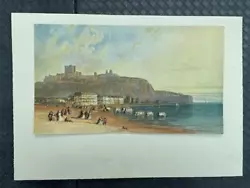 Buy Original Antique 1902 Tipped-in Print David Cox, Dover Showing The Castle • 12.50£