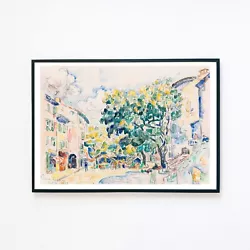 Buy Antibes 1918 Painting Illustration Town Architecture 7x5 Wall Decor Art Print  • 3.95£