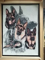 Buy German Shepherd 5D Complete Diamond Painting • 8£