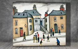 Buy L. S. Lowry Old Houses , Wick CANVAS PAINTING ART PRINT WALL 2025 • 12.94£