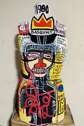 Buy Vintage Jean-michel Basquiat Mixed Media On Mannequin Dress Painting Very Rare • 5,445.99£