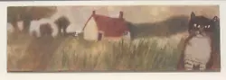 Buy Tessa Newcomb (b. 1955) - Original Oil Painting - Deserted Cottage With Cat. • 695£