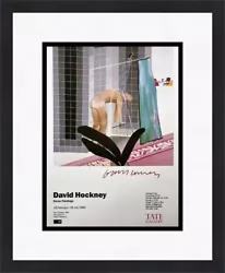 Buy David Hockney - Seven Paintings Custom Gallery Framed Print  • 60.58£