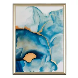Buy Jennifer Taylor Home Blue White Yellow Abstract In Wall Art 24  X 32  • 126.10£