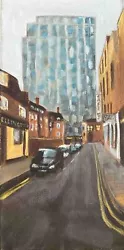 Buy Original Acrylic Painting Cityscape London • 25£