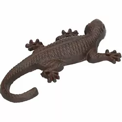 Buy Lizard Gecko Garden Wall Door Shed Sculpture Ornament Statue Metal Decoration • 10.10£