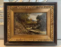 Buy Joseph Vickers De Ville (1856-1925) Antique Gwent, Wales Landscape Oil Painting • 745.94£
