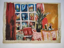 Buy John Bellany Painting Drawing Vintage Sketch Paper Signed Stamped • 81.53£