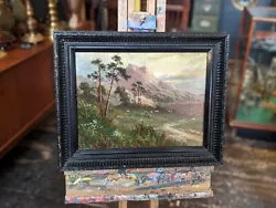 Buy Frank Hider 19th.C Scottish Landscape Oil Painting - 28 X 38cm • 250£