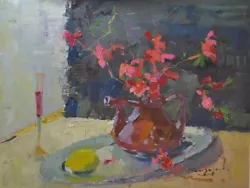 Buy Flowers Of The East , 48х64 Cm, Canvas, Painting By Shandor Alexander • 543.63£