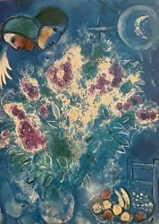 Buy Vintage  StiLl Life With Flowers” Poster By Marc Chagall • 9.23£