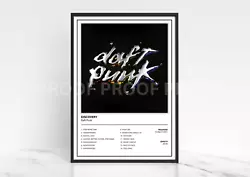 Buy Daft Punk Discovery Album Single Cover Poster / Music Christmas Gift • 15£