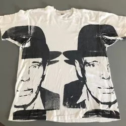 Buy Andy Warhol - Joseph Beuys - Silkscreen On Fabric. Signed. 1980. • 35,009.92£