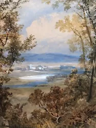 Buy Edward Richardson  'Corbridge On Tyne'  Antique Original Watercolour Painting • 93£