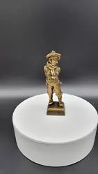 Buy Antique Miniature Boy Bronze Sculpture, 3 1/2  Tall • 167.51£