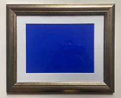 Buy YVES KLEIN Framed Original Abstract French Painting Blue Monochrome Signed Rare • 230£