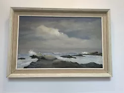 Buy A Stunning Seascape/ Landscape Oil Painting. Free Postage.  • 94£