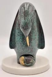 Buy RARE Christopher Bell LE #128/250 Bronze Penguin Mother With Hatching Baby • 326.76£
