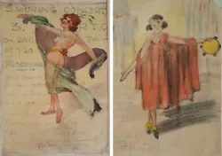 Buy Antique Paris Painting Burlesque Jean Cocteau Orphee Picasso Era Scottish Artist • 1,118.31£