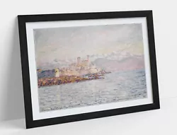 Buy Claude Monet, The Fort Of Antibes -art Framed Poster Picture Print Artwork • 14.99£