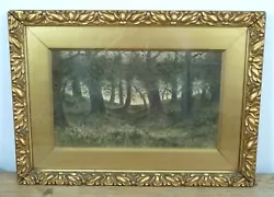 Buy Original Pre Raphaelite Woodland Landscape SIGNED E Nevil Victorian Watercolour • 175£