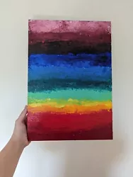 Buy Rainbow Acrylic Painting • 10£