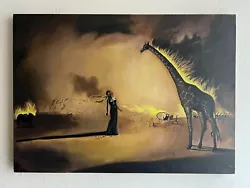 Buy SALVADOR DALI Oil On Canvas,signed,(Unframed) 50X70 Cm Vtg Art • 621.29£