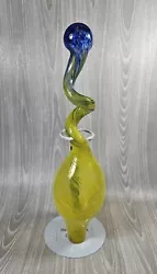 Buy Art Glass Sculpture Garden Decorative Blown Slung Glass Set Of 3 • 69.44£