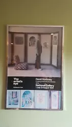 Buy Rare David Hockney National Gallery Exhibition Poster 1981 • 245£