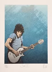 Buy RONNIE WOOD Serigraph On Paper, Solo I, 1992, Hand  Signed • 742.21£